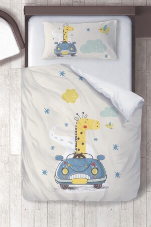 MNZ-Cotton Micro Satin Car Giraffe Series غرفة الأطفال غطاء غطاء الأطفال - instababyrooms