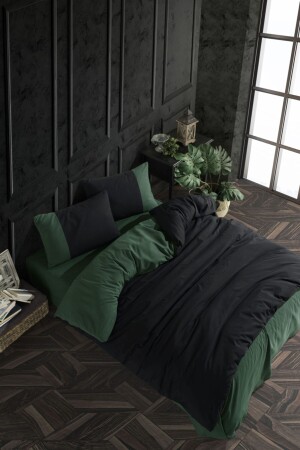 MNZ-Cotton Ranforce King Duvet Cover Set battal05 - Always