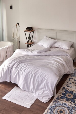 MNZ-Cotton Satin 5* Hotel Duvet Cover Set O 100254590040 - istanbul towel