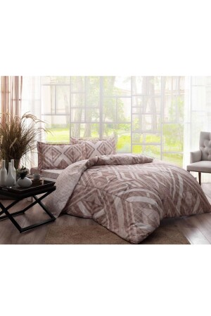 MNZ-Cotton Satin Avril مقعد مقهى مزدوج غطاء القهوة مجموعة 60241721 - Taç