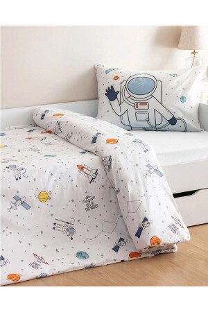 MNZ-Cotton Space الفضاء الفضاء الفضاء الطائرة غرفة الأطفال النمطات الأطفال السرير مجموعة nev-space-1 - Jungle