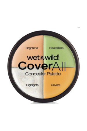 MNZ-Coverall concealer Palette خفيفة خفيفة - Wet N Wild