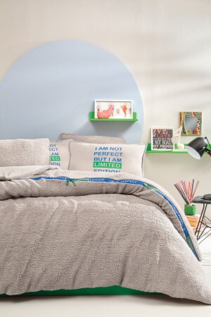 MNZ-Coverme Perfect Double Blanket Duvet Cover Set - بيج YTSGRPIST-1528031 - Yataş