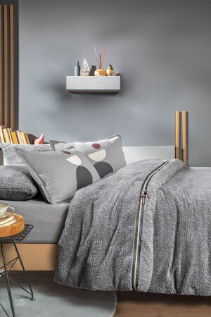 MNZ-Coverme Quadro غطاء مزدوج غطاء غطاء غطاء غطاء غطاء - جري YTSGRPIST-1536343 - Yataş