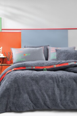 مُغلفة موسيقية من نوع MNZ-Coverme Single Blanket Duvet Cover Set - Indigo YTSGRPIST-1528027 - Yataş