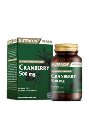 MNZ-Cranberry - Cranberry 500 ميغ 60 قرص - Nutraxin
