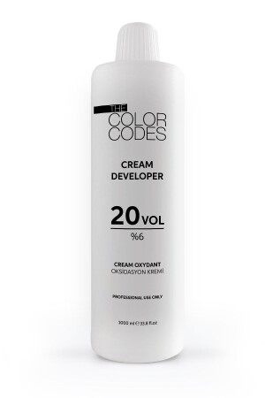 مُطبق لـ MNZ-CREAM 20 VOL 6% 1000ML - The Color Codes