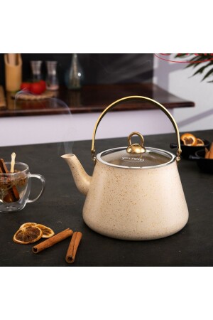 MNZ-Cream Bakraç فنجان شاي عشبية 1 لتر - فنجان شاي عشبية حجم صغير 1 لتر - Evren