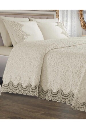 MNZ-Cream مضاعفة فرنسية مقبضات المياه المزروعة - Belenay