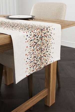 MNZ-Cream Brown Ramadan موضوع ديكوراتية على النمط المطبوعة الرقمية - Cango Home