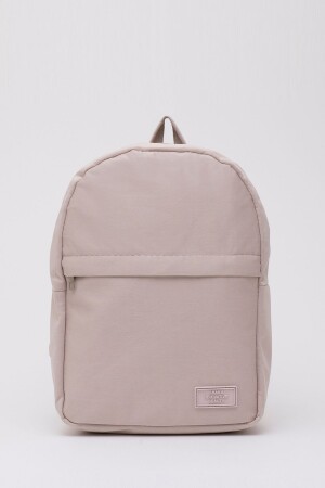 MNZ-Cream Shk40 2 شقة مزدوجة القناطيس القماش القماش اليونيسكس يومي الرياضة حقيبة الظهر U:33 E:23 G:1 S226-00027 - Shaka