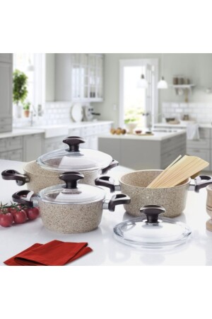 MNZ-Creamy 6 Piece Midi Set FLZ-CRMY6PRGVC - Falez