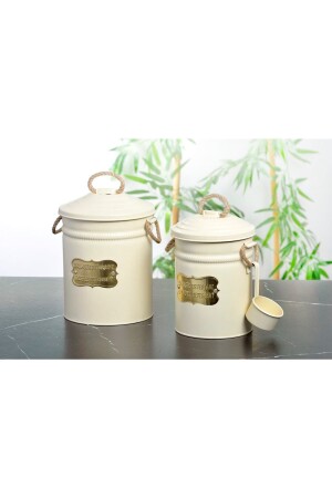 MNZ-Creme Color Scaled 2-piece محفز غسيل الأطباق صندوق المطهر Y-1 - Yıldıray Metal