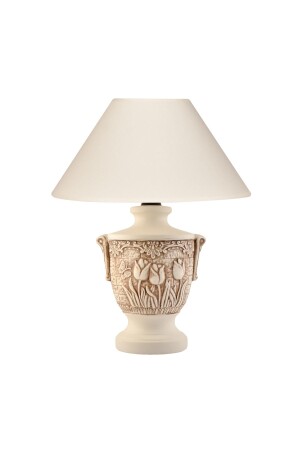 كريم MNZ-Creme Tulip Lampshade كريم التوليف - Yalılı Seramik