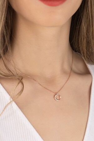 MNZ-Crescent Star Silver Necklace TYC00189316861 - Feays Silver