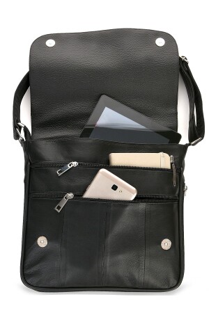 حقيبة الرسائل من الجسم المتقاطع من الجسم من الجلد الأصلي من MNZ-Crossman - Fubileather