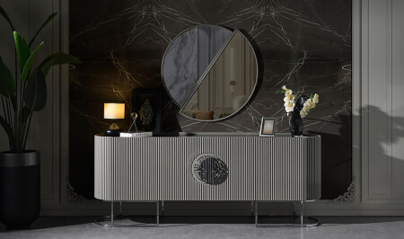 مكنسة منشأة منشأة (MNZ-Crown Console) - رمادي - Cadde Yıldız