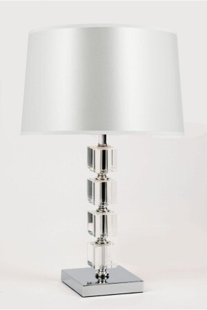 MNZ-Crystal Cube طاولة مصباح مصباح المضيء المضيء المضيء المضيء المضيء المضيء المضيء المضيء المضيء الفضة الخفيفة - Coka