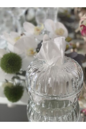 MNZ-Crystal Cut Glass ناجب محفظة الحاجب - dekorasyon garajı