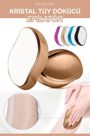 MNZ-Crystal Eraser إزالة الجهاز مبرم مبرم الشعر إزالة البلورات الجسدية مبرم المزروعة المزروعة الذهب الكروم R - Genel Markalar