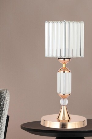 MNZ-Crystal Stone Gold Case K-12 شمعة الرأس من الذهب 160504001098 - İstanbul Avize