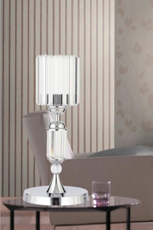 MNZ-Crystal Stone Silver Case Y-15 شمعة الرأس من الذهب 160504001098 - İstanbul Avize