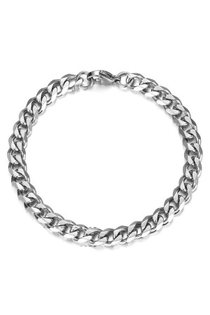 MNZ-Cuban Gourmet Men's Steel Chain Bracelet Eck29b MDL-ECK29B - Takı Dükkanı