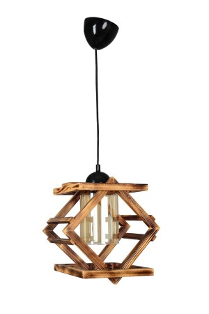 MNZ-Cuma واحد شمعة خشبية TYC00423775201 - Zuhal Aydınlatma