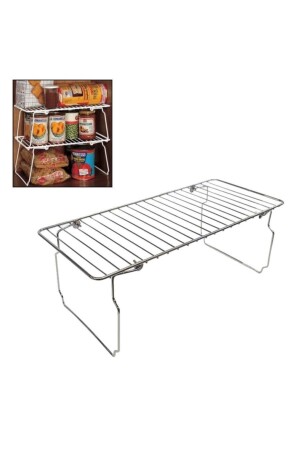 MNZ-Cup Mug Organizer المعدنيات الأسلاك رف الخزانة المنظم fyr-frstv-STAK-054 - FırsatYeri