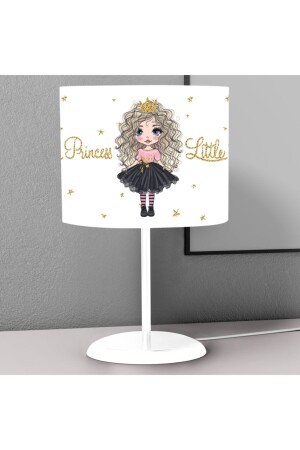 MNZ-Curly Hair Princess نمط غرفة الأطفال المطبوعة رقميا غرفة الأطفال المكتبية شمعة - Instababyrooms