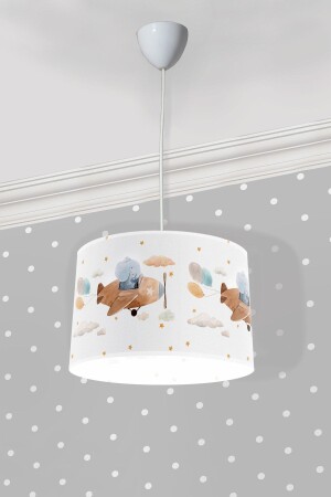 MNZ-Cute Elephant Cloudy غرفة الأطفال مصباح معلق مصباح BB09-A - Genel Markalar