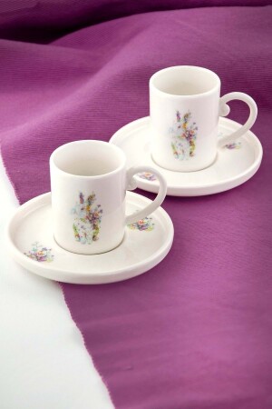 كوب قهوة من نوع MNZ-Cute Set لثنائي BPD2327 - Bursa Porselen Dekor