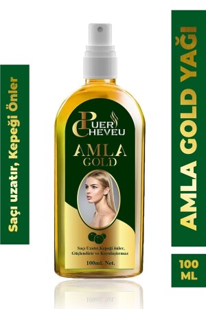 زيت مراقبة الشعر من طراز MNZ-Dabur Amla Gold 100 مل - Puer Cheveu