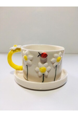 كوب من السيراميك من نوع MNZ-Daisy 1805222456 - Banuart
