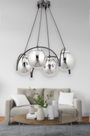 MNZ-DALEY 4-piece مدخن غلاف الزجاج الحديث معلقة ضوء الشموع TYCRT178AN169105260287567 - avimonaydınlatma