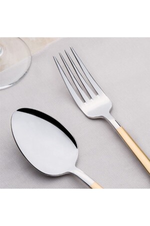 MNZ-Dalyan Gold Satin 89 قطعة مربع جلد 2015ST000402 - Nehir