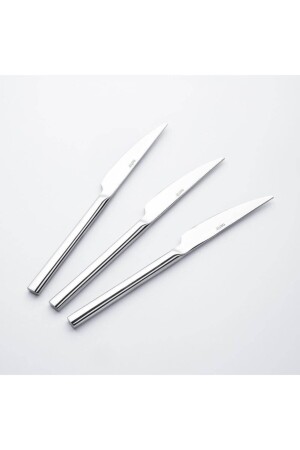 MNZ-Dalyan Sade 1 مجموعة من 6 طلاء سكين الحلوى مجموعة NHRDLYN1TK001 - Nehir