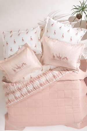 مجموعة غطاء السرير من MNZ-Danver Single Co-Mic - Blush - Yataş