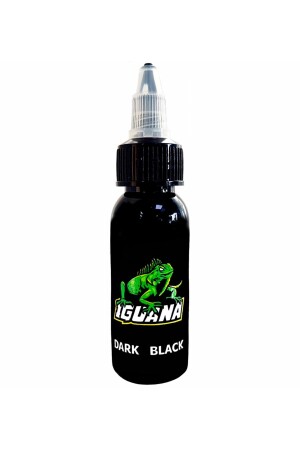 MNZ-Dark Black Tattoo Paint 30 مل - Iguana
