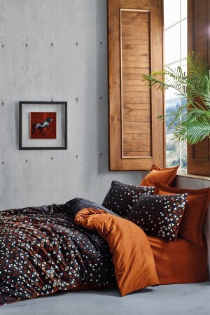 MNZ-Dark Double Duvet Cover Set كولين كينمون 8680108052976 - Cotton Box