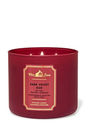 MNZ-Dark Velvet Oud شمعة كبيرة BBW26360548 - Bath & Body Works
