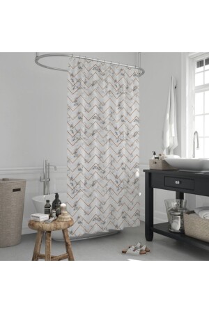 MNZ-Dash Curtain 5705 نموذج جناحين مزدوجين 2x 110x200cm 11000 - Jackline