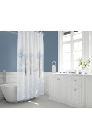 MNZ-Dash Curtain 8759 نموذج جناحين مزدوجين 2x 110x200 سم - Tropik