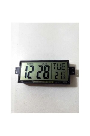 MNZ-Day الشهر الوقت السنوي عرض الساعة الرقمية مع الحرارة الحرارية DKM3DİJ147 - M3DECORİUM
