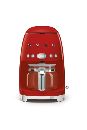 MNZ-Dcf02rdeu آلة قهوة تصفية، 50s Style، الأحمر 500. 01. 01. 6816 - Smeg