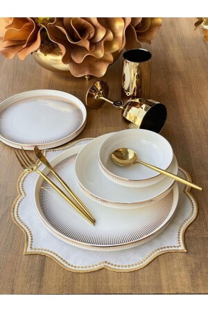 MNZ-Deco نقطة حديثة 24 قطعة ل 6 أشخاص RSV-123 - ROSSEV