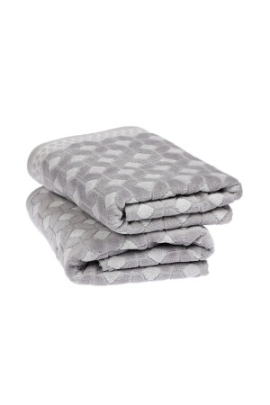 MNZ-Decora 2 حزمة منشفة 50x90 رمادي (ET) PR-DECORA50X90-2TY01327 - Özdilek