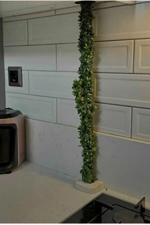 MNZ-Decorative Artificial 7m Strip Wire Ivy Mini Leaf (التي تُستخدم في مجال التجميل) - Nahamis