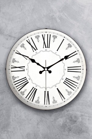 MNZ-Decorative Real Glass Dome أجهزة الصمت ساعة الحائط 36 سم MR-139 - EMORES