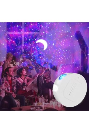 MNZ-Decorative Starry Rechargeable Laser Galaxy Starry Sky Projector Light Night Light LGL0033 - Adil Baba